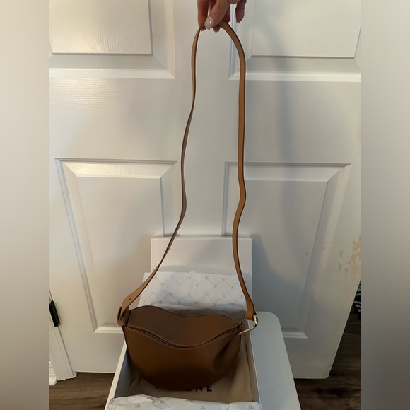 New Authentic POLENE TONCA purse! Duo Camel NIB W/dust bag - Picture 14 of 14